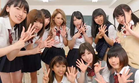 There are Very Few Men in the School And Girls are Overpowering Part 1 VR Porn Video