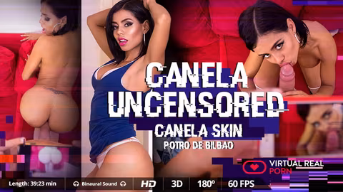Canela uncensored VR Porn Video
