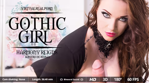 Gothic Girl VR Porn Video
