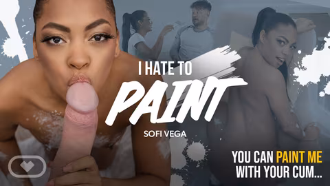 I Hate to Paint VR Porn Video