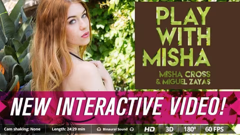 Play with Misha VR Porn Video