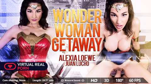 Wonder woman getaway VR Porn Video