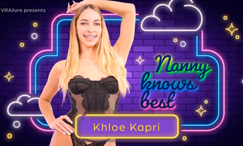 Nanny Knows Best VR Porn Video