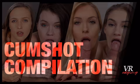 Cumshot Compilation VR Porn Video