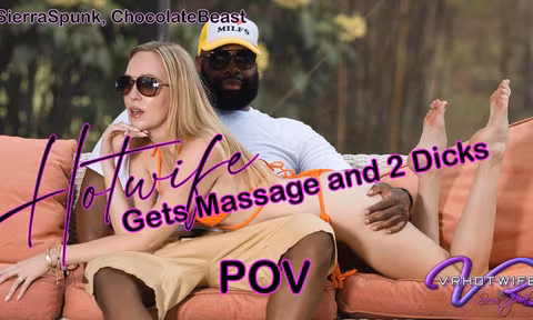 POV Hotwife Fucks the BBC Neighbor Threesome VR Porn Video