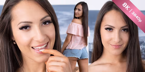 Czech VR Fetish 019  RavenHaired Maiden VR Porn Video