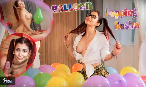 Balloon Popping Desire VR Porn Video