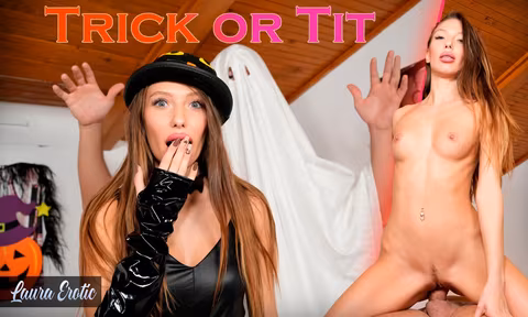 Trick or Tit VR Porn Video