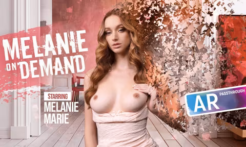 PassThrough Melanie on Demand VR Porn Video