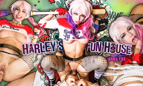Harleys Fun House VR Porn Video